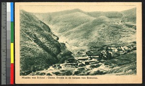 Mountain village, China, ca.1920-1940