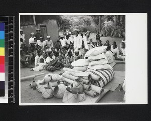 Traditional wedding celebration, Ambohibary, Antananarivo, Madagascar, 1957