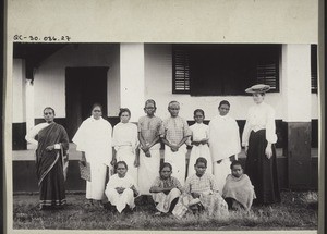 Aussätzige Frauen im Asyl Chevaym b/ Calicut