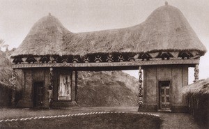 Gate to Foumban, in Cameroon