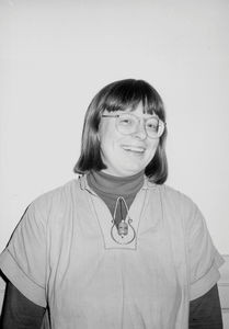 Anne Dorte Schwarz-Nielsen, Information Secretary in the Danish Santal Mission, 1983-88