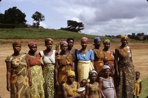 The wives and children of the seminary students, Meiganga, Adamaoua, Cameroon, 1953-1968