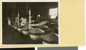 Canteen kitchen of a working compound, South Africa