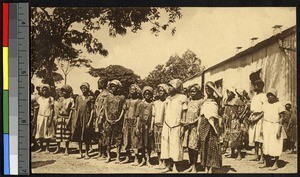 Students at the school for girls, Lubumbashi, Congo, ca.1920-1940