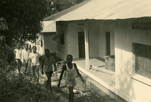 Mission hospital of Ngomo, in Gabon