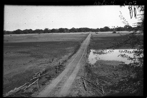 Dry river bed, Mapai, Mozambique, ca. 1947