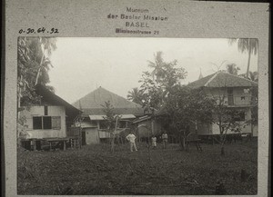 Hinteransicht der Station Kwala Kapuas (Aug. 1925)