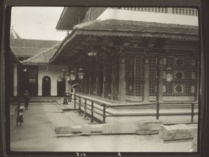 Part of the Temple of the Holy Tooth in Kandy