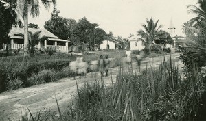 Mission station of Baraka, in Gabon