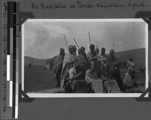 People resting, South Africa East, 1930