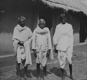 Santal Parganas, North India. Three Christian generations. Photo 1909