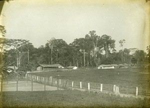 Mission station of Talagouga, in Gabon