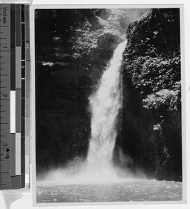 Pagsanjen Falls, Philippines, ca. 1925