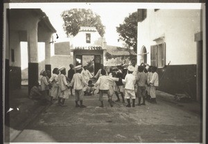 Mission schoolchildren in Kichung at play