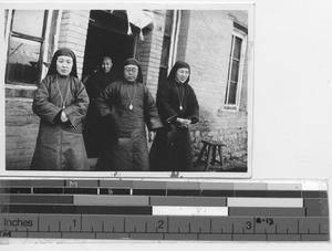 Three native Sisters at Tonghua, China, 1935