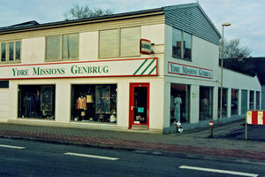 The Foreign Mission Recycling Shop, Struervej, Holstebro, 17.4.2000