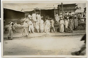 Judges' bench at the market place, Addis Abeba, Ethiopia