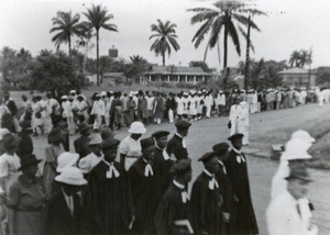 Inauguration of the church of the Centenary, in Cameroon