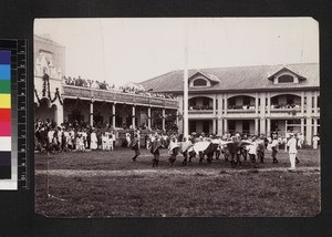 Celebrations on opening of new buildings, Haigh College, Foshan, China, 1919