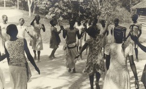 Mission girls'school of Lambarene, in Gabon