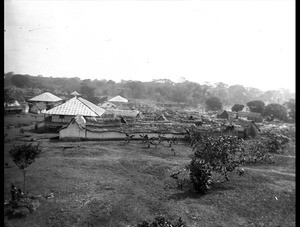 Gold-miner's settlement in Kumase