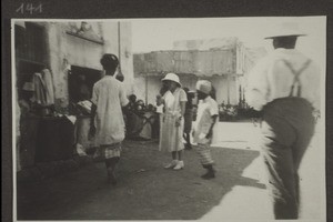 Djibuti. The tailor on the street