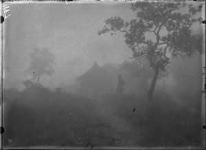 The sanitarium in the fog, Shilouvane, South Africa, ca. 1901-1907