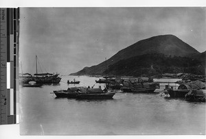 Fishing village in Macao, ca.1920