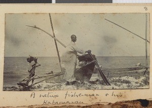 Fisherman, Dar es Salaam, Tanzania, July 1917