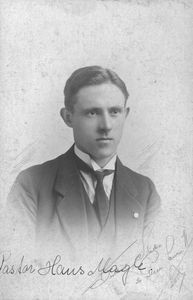 Missionary Rev. Hans Hansen Magle. Married to Anna Lucie Magle née Thomsen. Sent by DMS to Chin