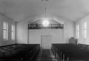 Pitsaikou Church, the choir. 1940