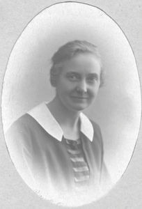 Nurse Frederikke Bøj, sent out by the Tent Mission, 1924-34, to hospital work at Mardan, Peshaw