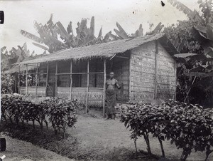 House of a catechist along the Wouri, in Cameroon