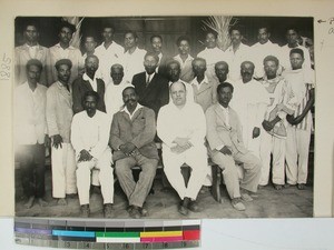 Pastors and catechists, Toliara, Madagascar, 1935