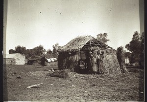 African huts