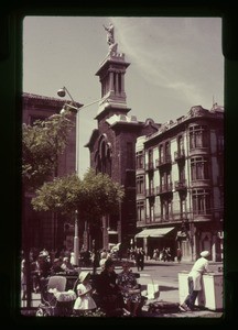 city street and buildings