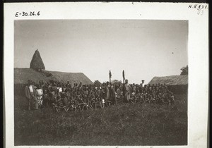 School and schoolboys from Bali