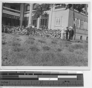 Students of Salesian Industrial School at Jiangmen, China, 1930