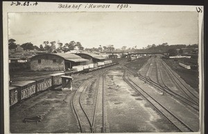 Bahnhof i. Kumase 1933