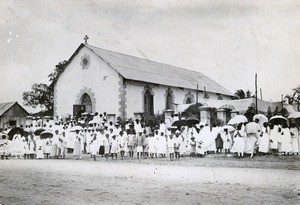 Church in Mahajanga, Madagascar