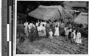 Maryknoll Sisters visit, Hiken, Korea, August 25, 1932