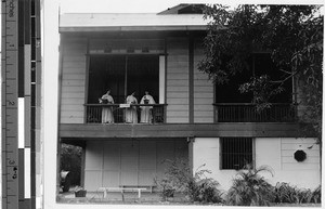 Rented building for Maryknoll College, Pasay, Philippines, January 1946