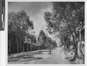 A street scene at Wuzhou, China, 1949