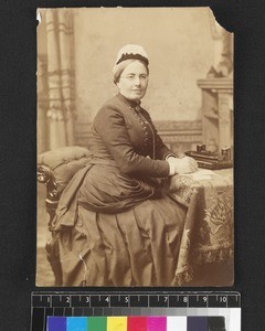 Pioneer woman missionary to China, ca. 1878