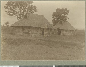 Termite damage to school buildings, Eastern province, Kenya, ca.1924