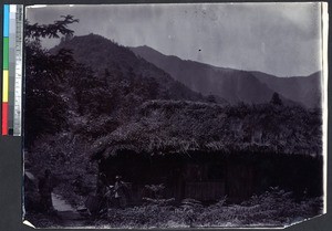 Rest stop in the country, Sichuan, China, ca.1900-1920