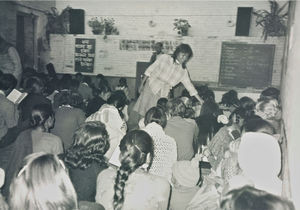 Church service in a Nepali congregation, 1984