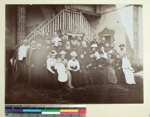 Norwegian Missionary Conference participants, Antsirabe, Madagascar, 1902