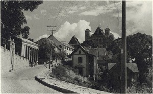 The Upper town with the Palace of the Queen, in Madagascar