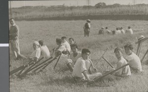 The Campus Farm at Ibaraki Christian Schools, Ibaraki, Japan, ca.1948-1952